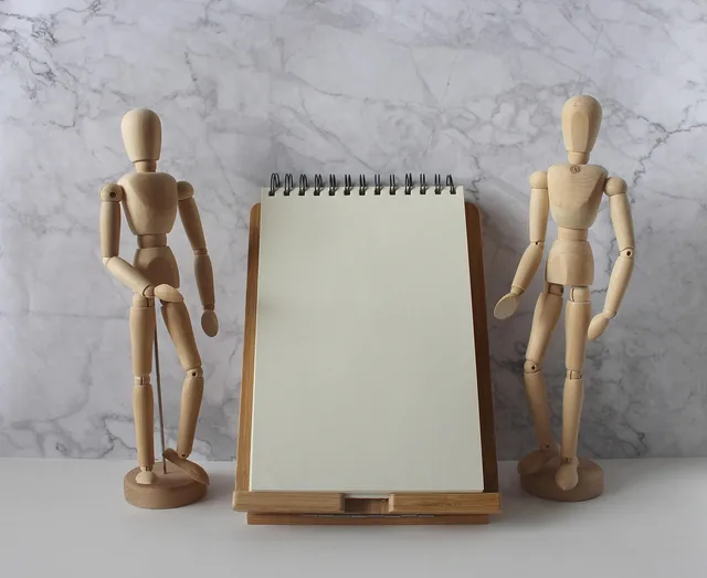 wooden doll, puppet, dummy, notizblok, note, figure, sketch, model doll, drawing, painter doll, inscription, marble, standing, write, sketches, record, draw, notebook, dummy, dummy, dummy, dummy, dummy. Planning a bookbinding project means picking the structure before the idea